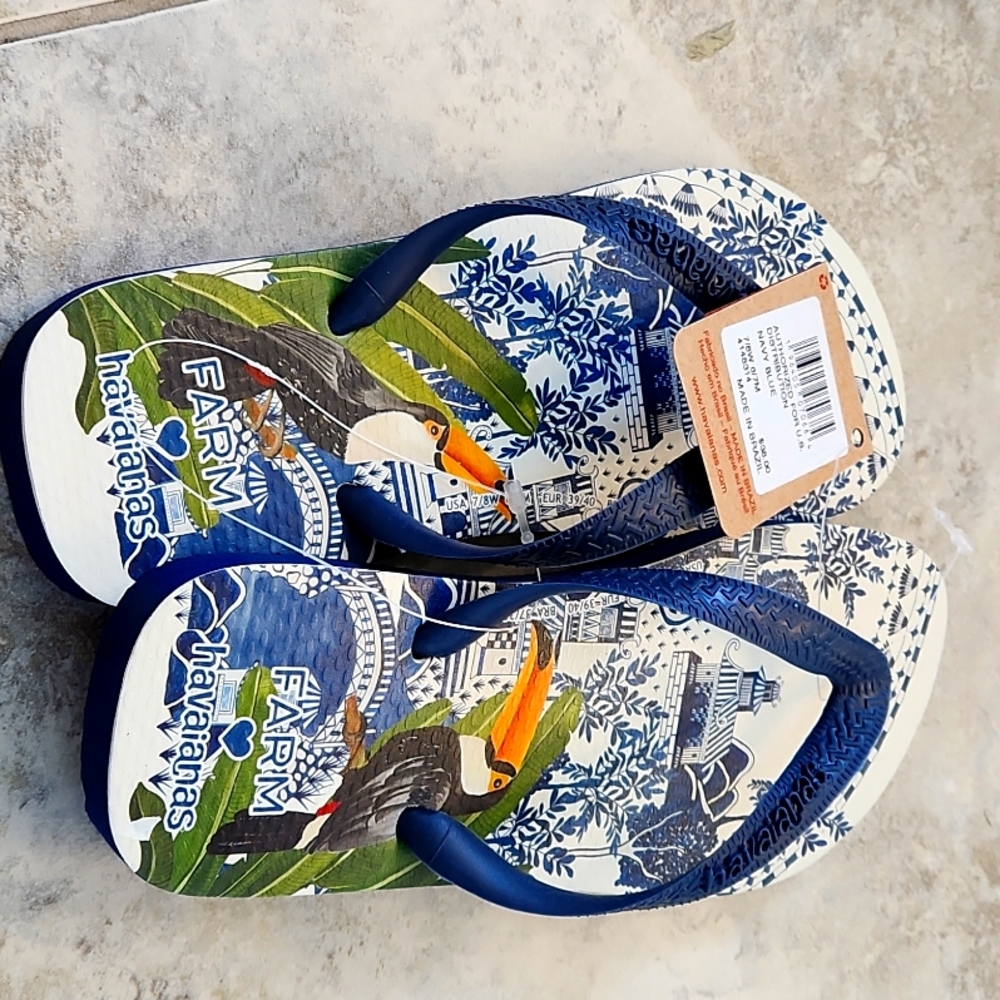 Havaianas Farm Rio Rubber Flip Flops